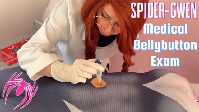 Bellybutton Exam and Experiments of Spider Gwen video from Kim And Vivi
