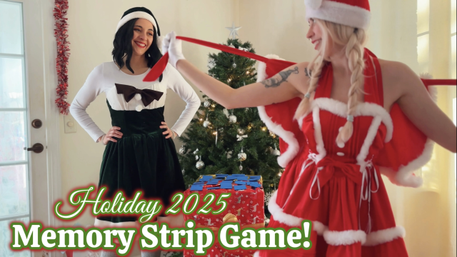 Holiday Strip Memory Game 2025 video from Kim And Vivi