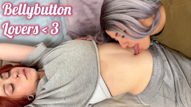 Pleasuring Her Bellybutton video from Kim And Vivi