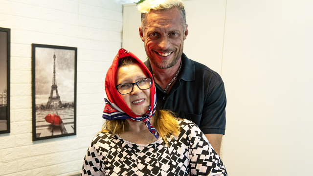 67 years old grandma gets anus stretched video from FetishIslands