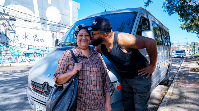 72 years old mom picked up for anal bus sex video from FetishIslands