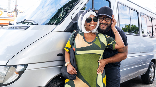 bbw granny having anal in my bus video from FetishIslands