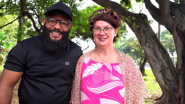 bbw mature gets her ass stretched during a bus ride video from FetishIslands