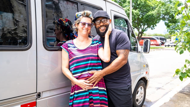 big boobs mature fucked hard in my van video from FetishIslands