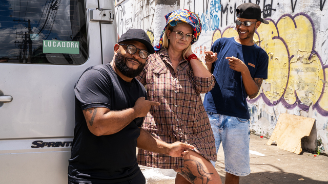 busty mature picked up for anal groupsex video from FetishIslands