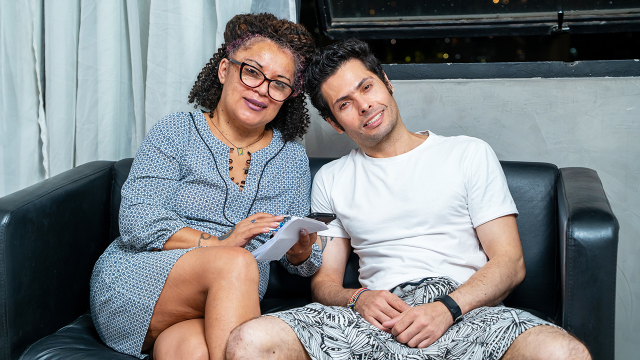 fat mature gets fucked in the ass by her stepson video from FetishIslands