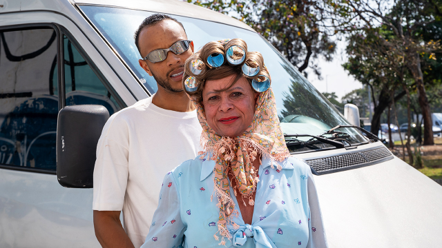 muscle mature having rough anal in my bus video from FetishIslands