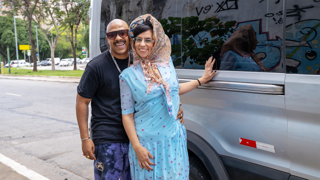 plumper granny gets ass destroyed in my van video from FetishIslands