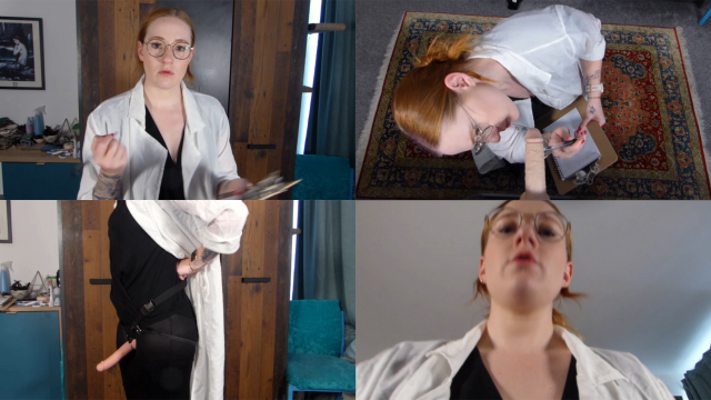 Pegged In A Medical Trial video from Fiona Dagger