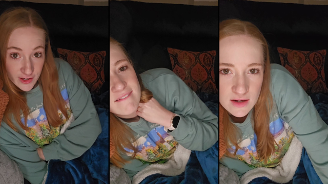 Sis Gives Sneaky Handjob Under Blanket video from Fiona Dagger