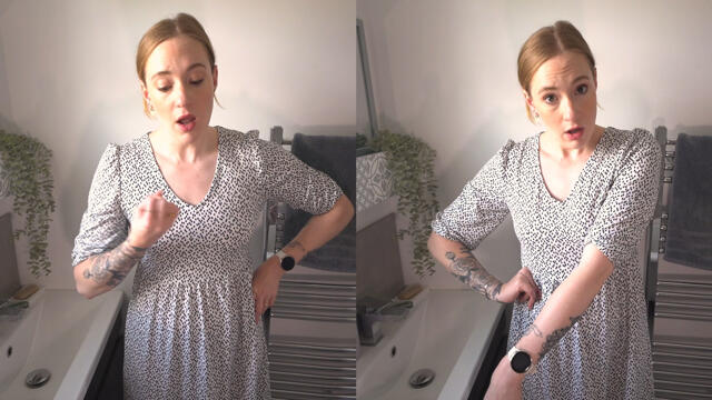 Step-Mom Makes You Wank Into Toilet video from Fiona Dagger