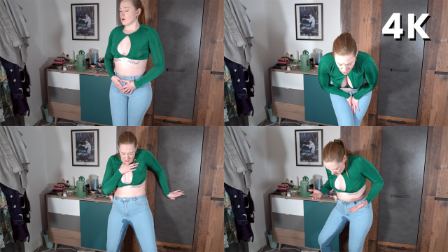 Wetting My Jeans 4K video from Fiona Dagger