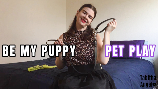 Be My Puppy Pet Play video from Tabitha Angel