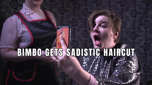 Bimbo Gets Sadistic Haircut video from Tabitha Angel