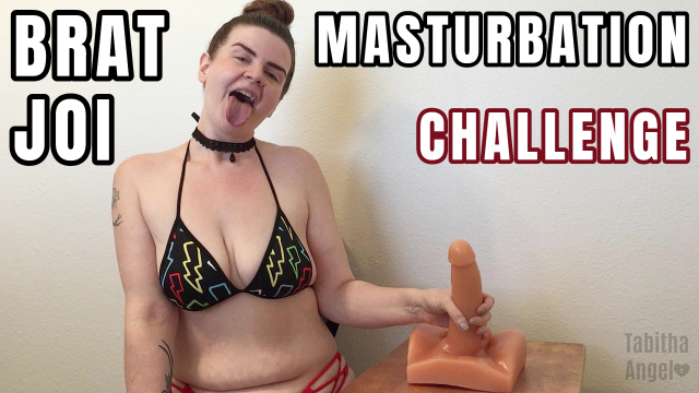 Brat JOI Masturbation Challenge video from Tabitha Angel