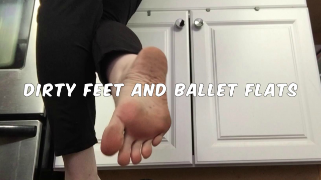 Dirty Feet & Ballet Flats video from Tabitha Angel