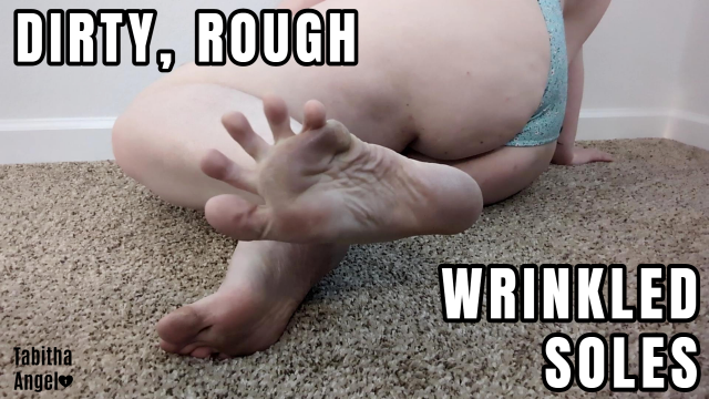Dirty Rough Wrinkled Soles video from Tabitha Angel