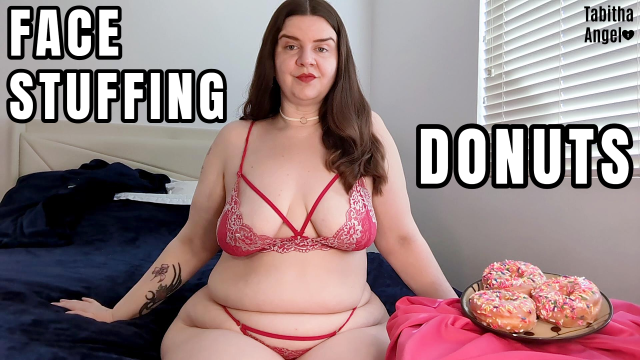 Face Stuffing Donuts video from Tabitha Angel