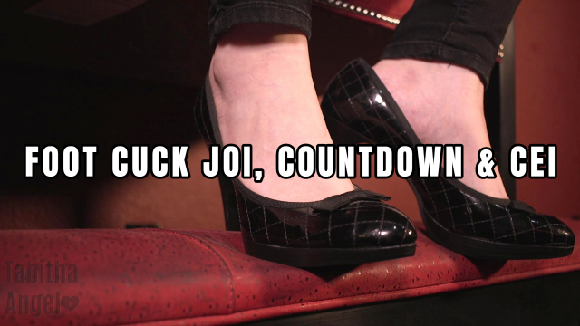 Foot Cuck JOI, Countdown and CEI video from Tabitha Angel