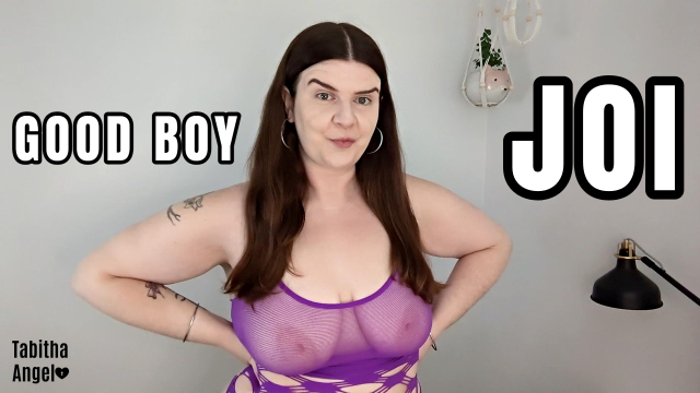 Good Boy JOI video from Tabitha Angel