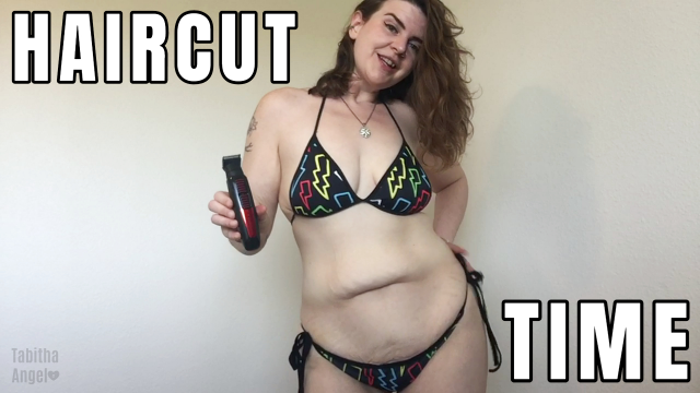 Haircut Time video from Tabitha Angel