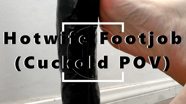 Hotwife Footjob (Cuckold POV) video from Tabitha Angel