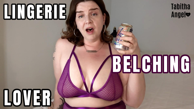 Lingerie Belching Lover video from Tabitha Angel