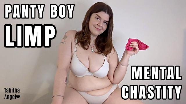 Panty Boy Limp Mental Chastity video from Tabitha Angel