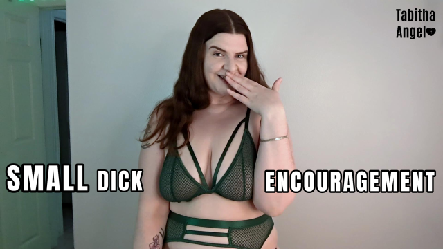 Small Dick Encouragement video from Tabitha Angel