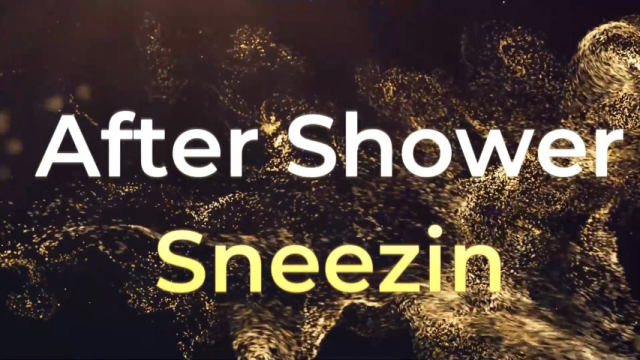 After Shower Sneezin video from Foxy Farrah