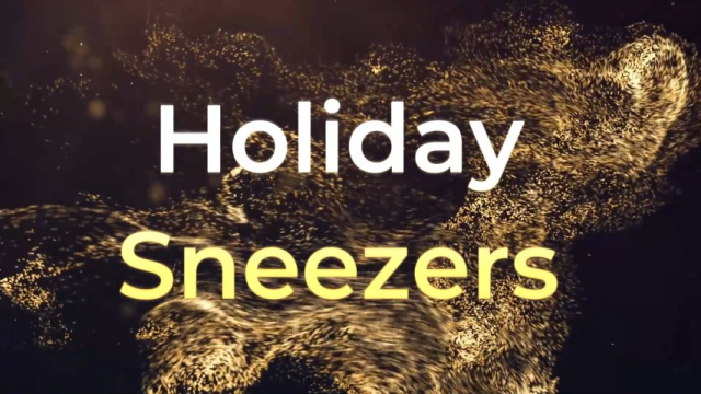 Holiday Sneezers video from Foxy Farrah