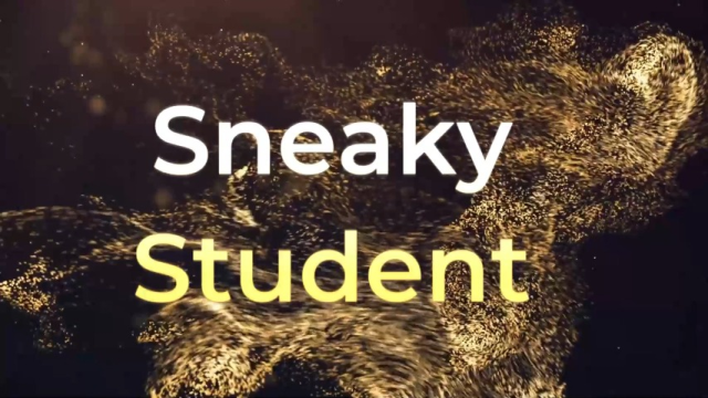 Sneaky Student video from Foxy Farrah