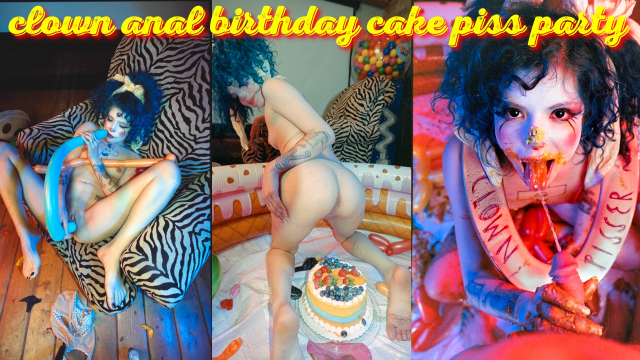 berfday clown pissy video from Fred Rx