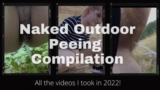 2022 Outdoor Pee Compilation video from Phoenix Bates