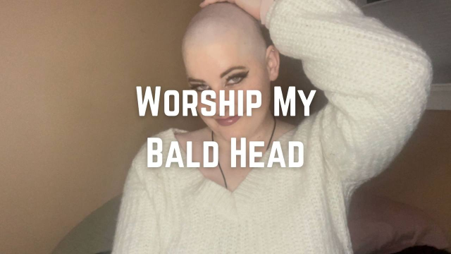 Bald Head Worship video from Phoenix Bates