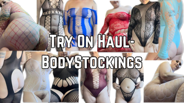 Body Stockings Try On Haul video from Phoenix Bates