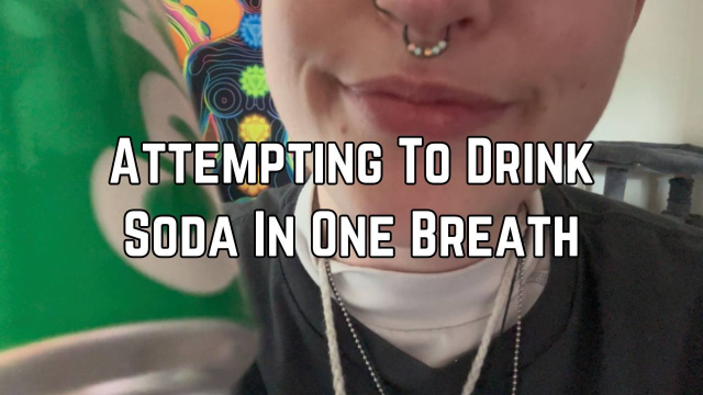 Drinking Sprite And Burping video from Phoenix Bates