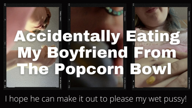 Eating My Tiny Boyfriend With My Popcorn Accidentally video from Phoenix Bates