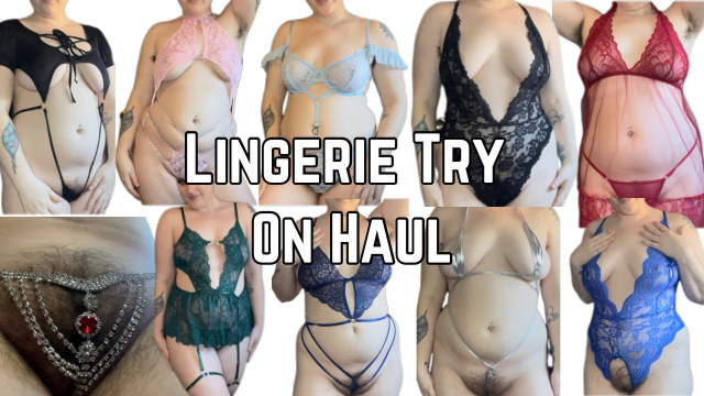 Lingerie Try On Haul video from Phoenix Bates