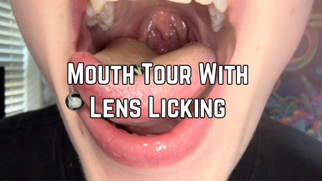 Mouth Tour With Lens Licking video from Phoenix Bates
