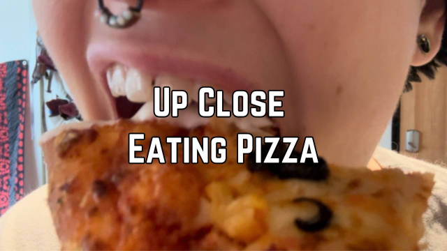 Pizza Mukbang video from Phoenix Bates