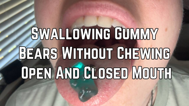 Swallowing Gummy Bears Without Chewing video from Phoenix Bates