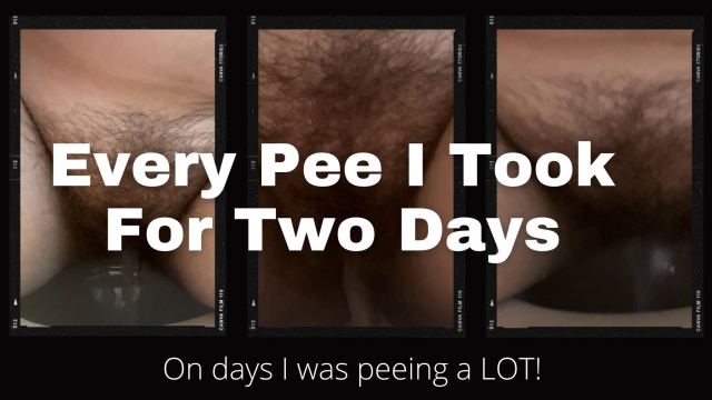 Two Days Of My Pee video from Phoenix Bates