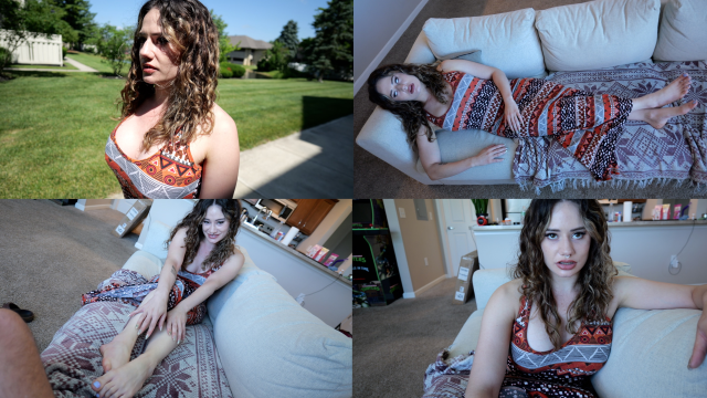 Ex Girlfriend Barefoot and Triggered video from GG Fetish Media