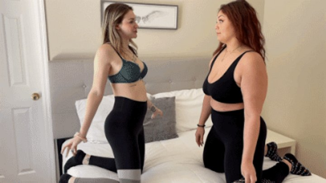 Freeze Fight - Scarlett and London video from GG Fetish Media