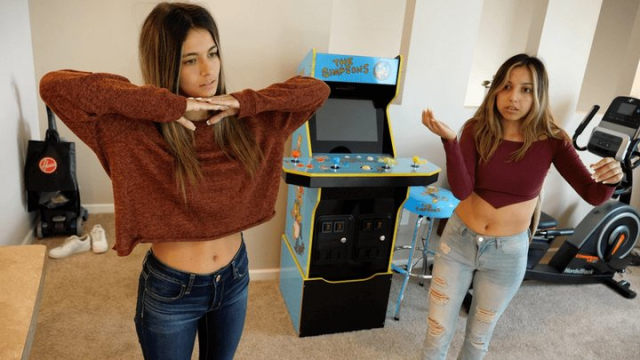 Freezing the Models video from 