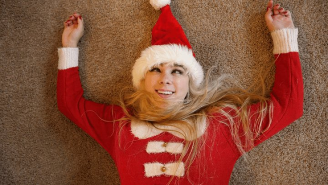 Lily's Doll Play on Christmas video from GG Fetish Media