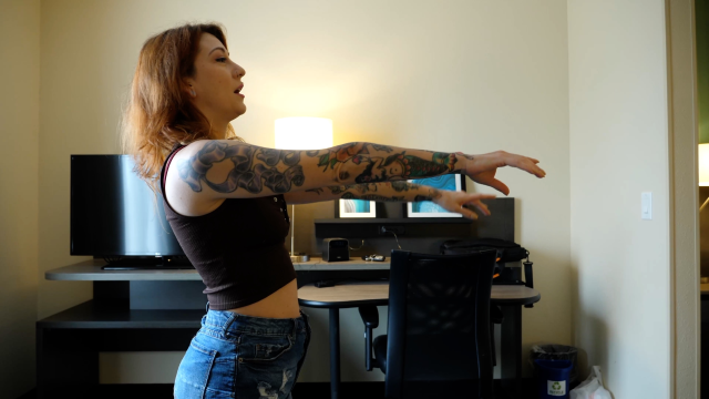 Scarlett Storm Will Dance for Master video from GG Fetish Media