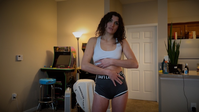 Will Strip for Her Husband - Bellaluxx video from GG Fetish Media