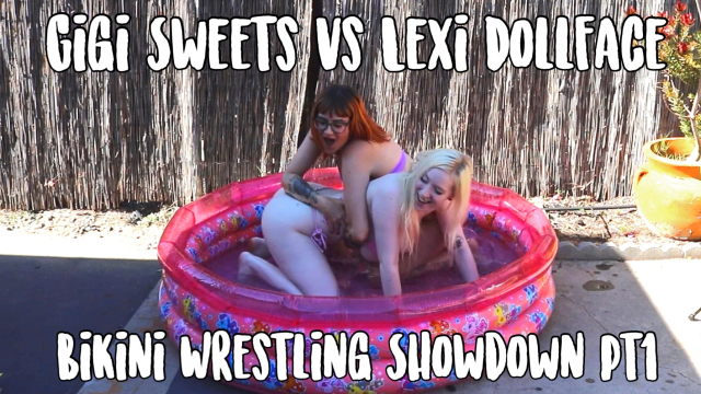 Bikini Wrestling Showdown! video from Gigi Sweets